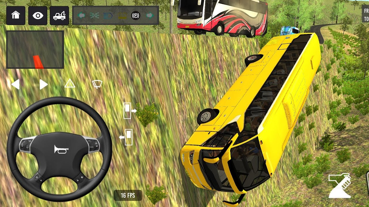 😲💥Bus simulator indonesia ll🤪 new bus simulator  indonesia ll euro coach bus #new  #simulator #games