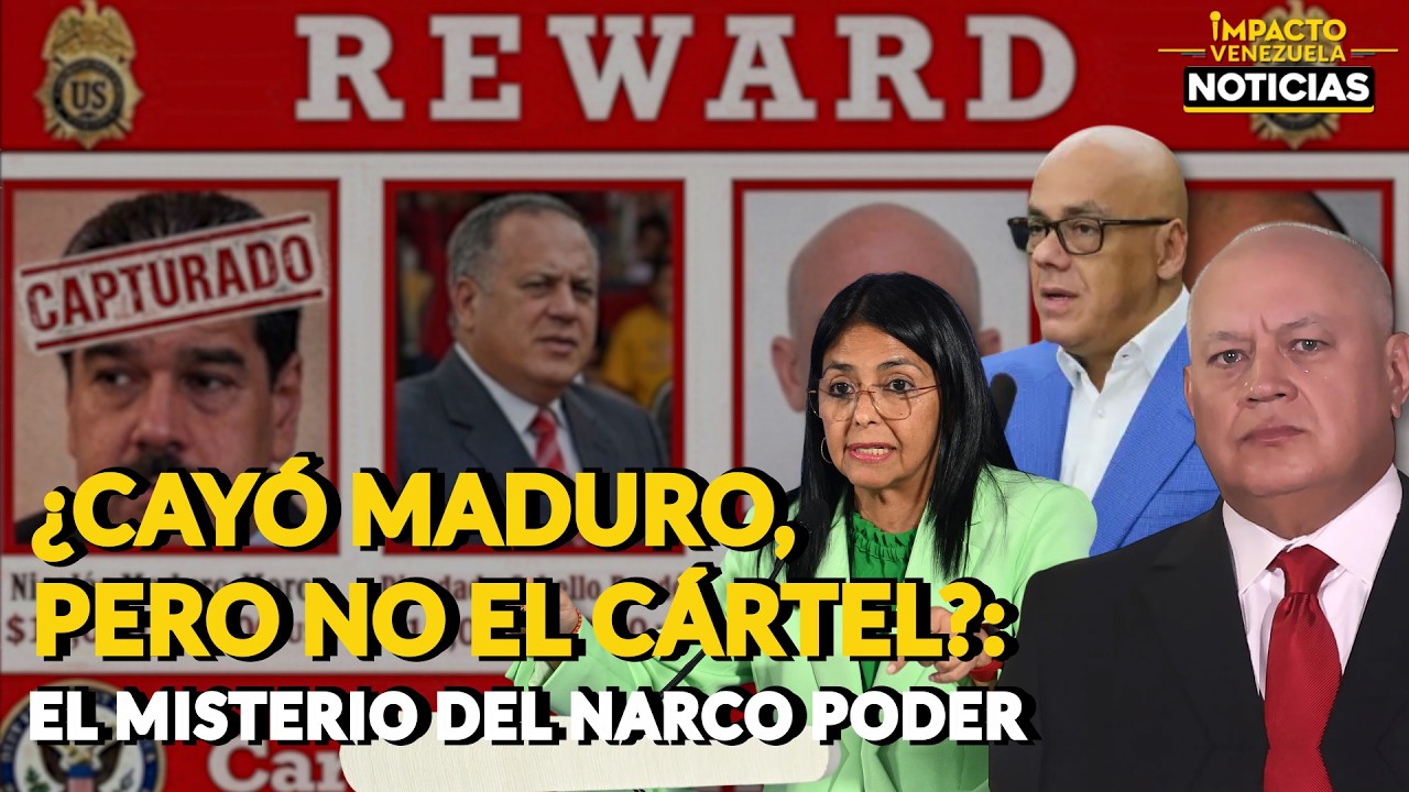 🇻🇪  ¿CAYÓ MADURO, PERO NO EL CÁRTEL?: el misterio del narco poder  | 🔴 NOTICIAS VENEZUELA HOY 2026