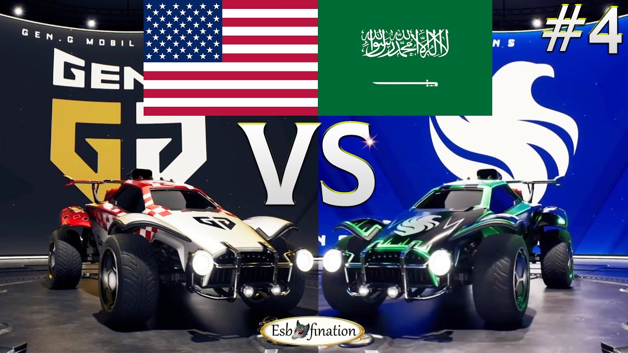 فالكونز السعودي ضد جين جي الأمريكي في البطولة العالمية | Falcons vs Gen.G RLCS 2023 Winter Major