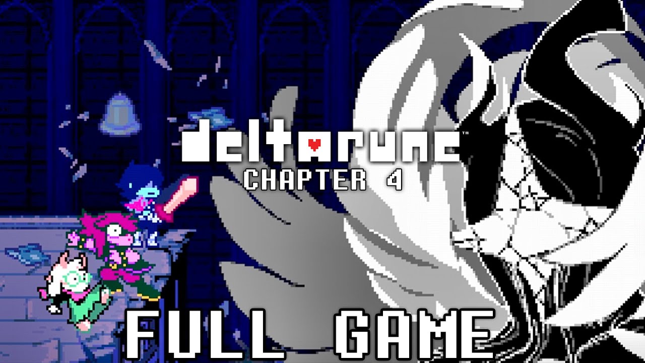 DELTARUNE CHAPTER 4 Gameplay Walkthrough FULL GAME (4K 60FPS) No Commentary