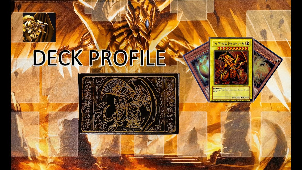Yu-Gi-Oh! Deckprofile Geflügelter Drache des Ra | deutsch | Tutorial