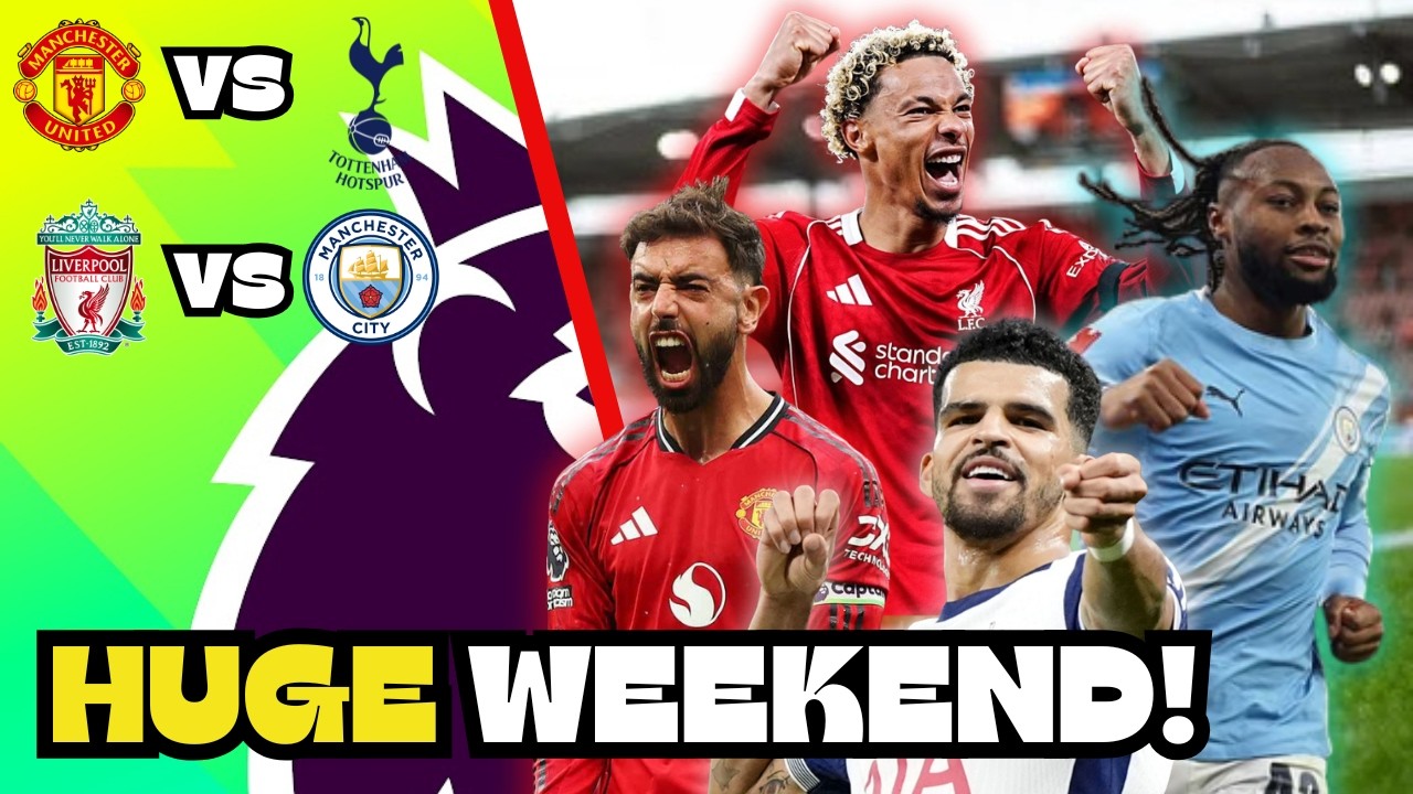 Man Utd vs Spurs | Liverpool vs Man City | SOMEONE is DROPPING POINTS|