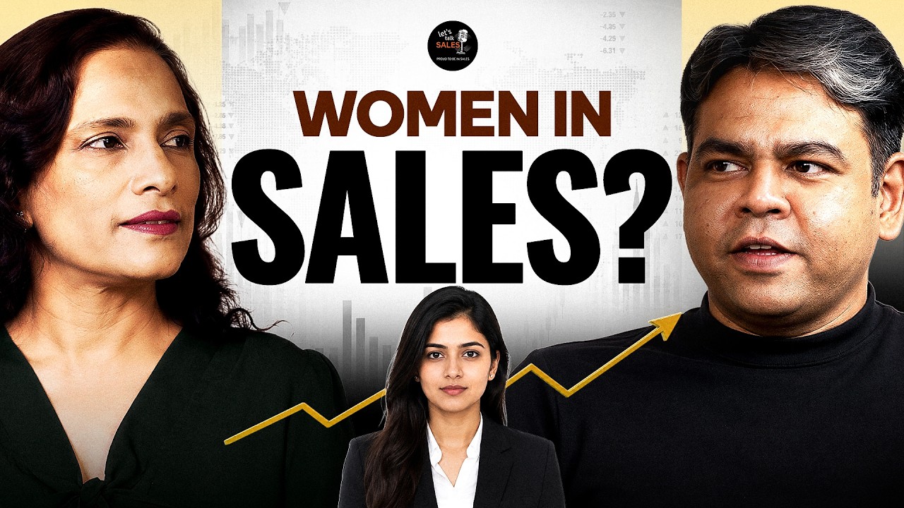 Breaking The Biggest Myths About Women In Sale With Chitra Singh | Let's Talk Sales Podcast Ep: 2