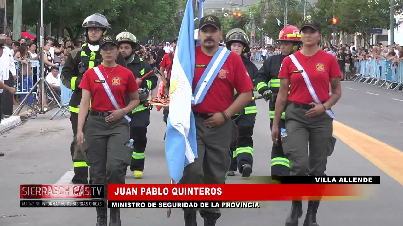 Desfile y Celebración por los 164° Aniversarios de la Policía de Córdoba en Villa Allende