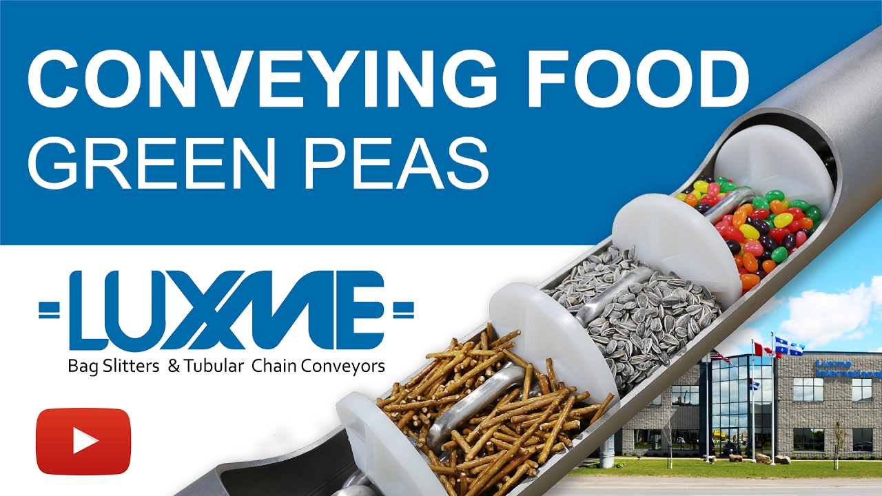 Conveying Food: Green Peas - Sanitary Conveying Systems - Food Handling Solutions - Food Processing