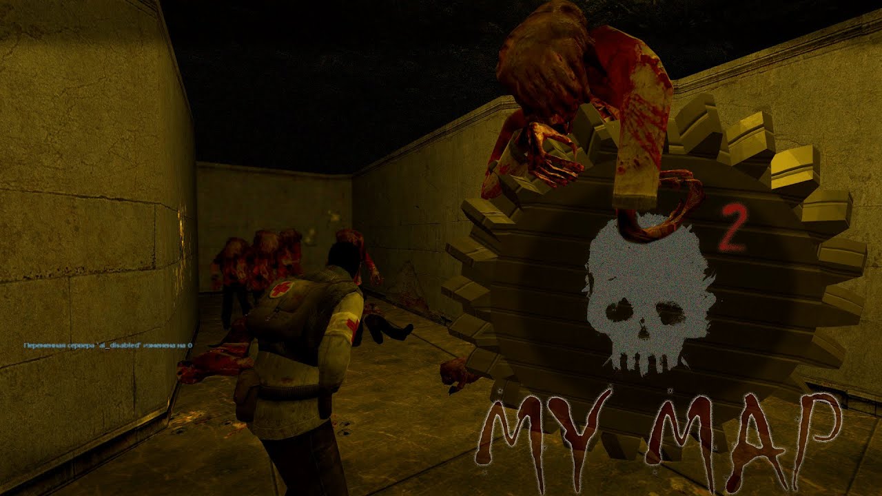 прохождения моей заброшенный карты в  garry's mod 2 / passing my abandoned map  Garry's Mod 2