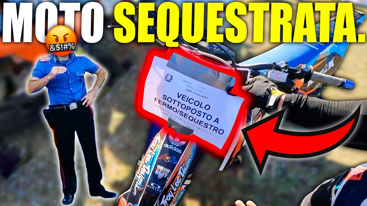 moto sequestrata al raduno ...