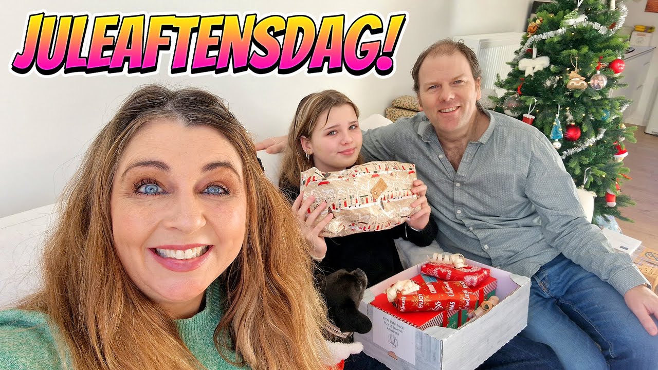 JULEAFTENSDAG🎄ÅBNER JULEGAVER🎁😃
