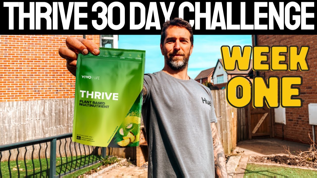 THRIVE 30 DAY CHALLENGE || Vivo life Product Review, Week One.