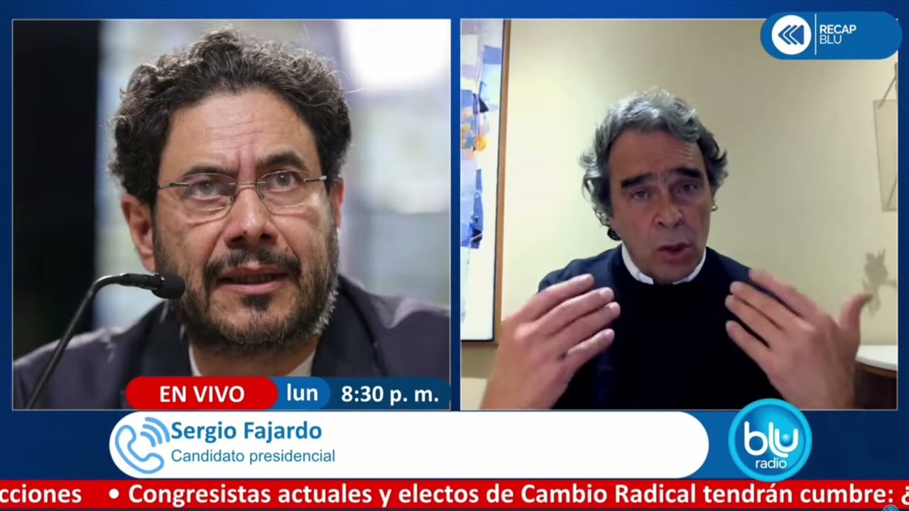 “No me arrepiento…” Fajardo responde a Petro, las consultas y su fórmula en Blu Radio