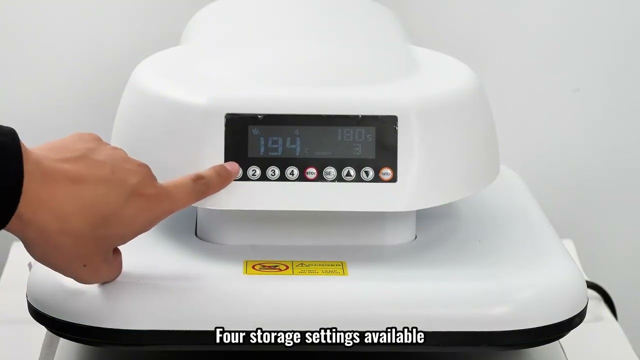 Erasmart heat press machine automatic version
