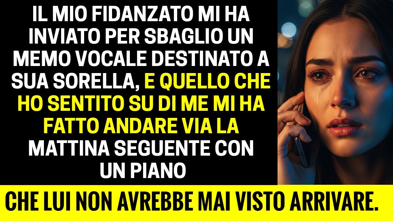 Il mio fidanzato mi ha inviato un vocale per sbaglio — quello che ho sentito mi ha spezzata