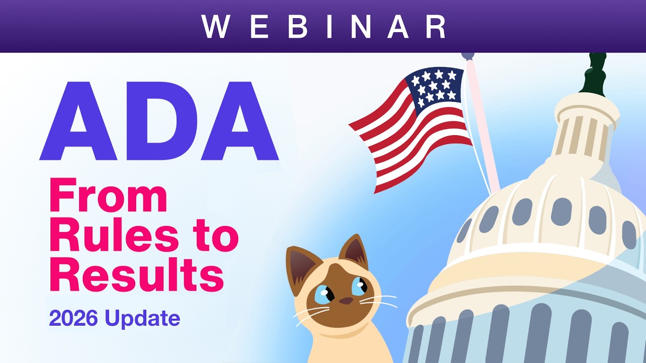 ADA Title II: From Rules to Results | March 2026 Update | Webinar