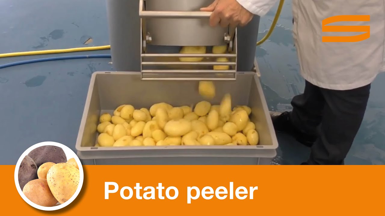 Potato batch peeler, type MBS-60 - Sormac