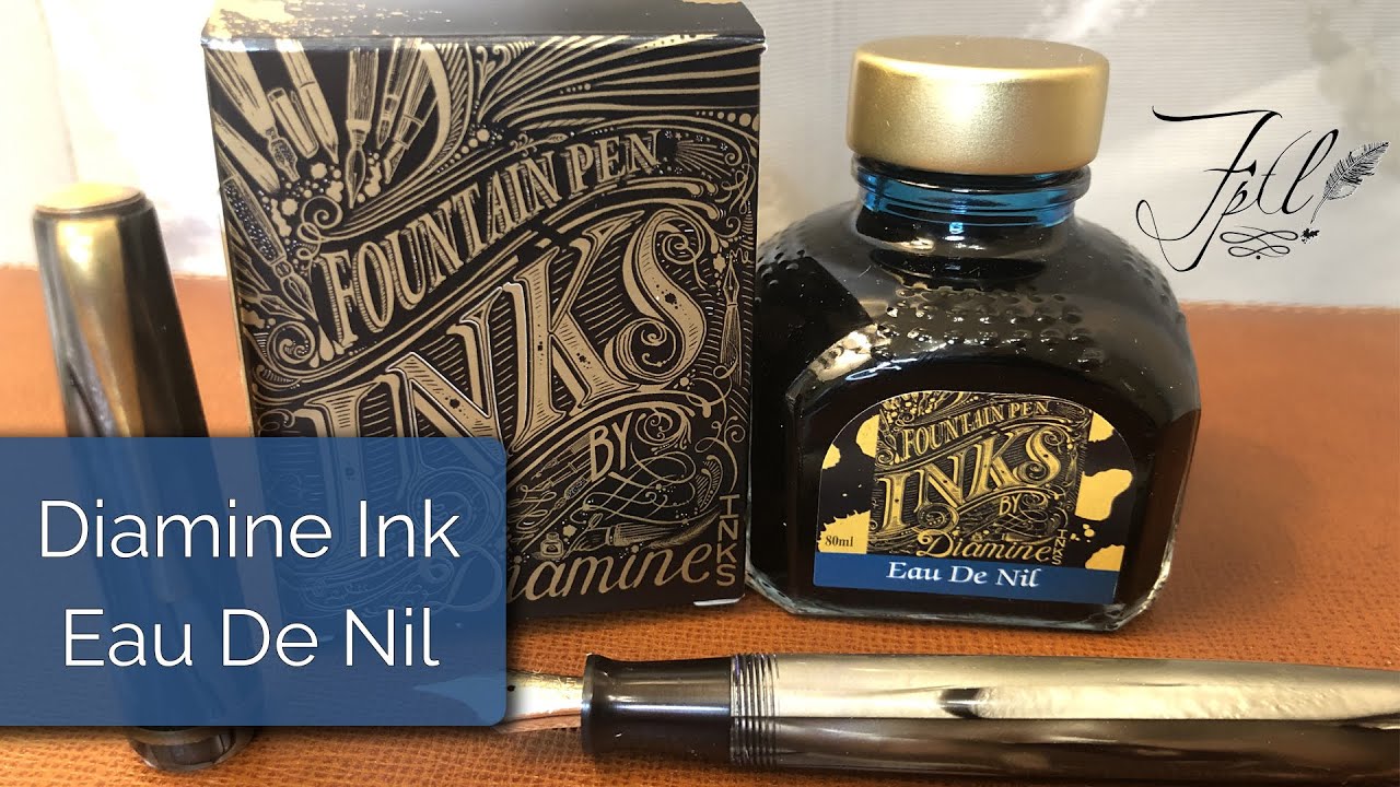 Test Ink - Diamine Eau De Nil - Titania Osmio