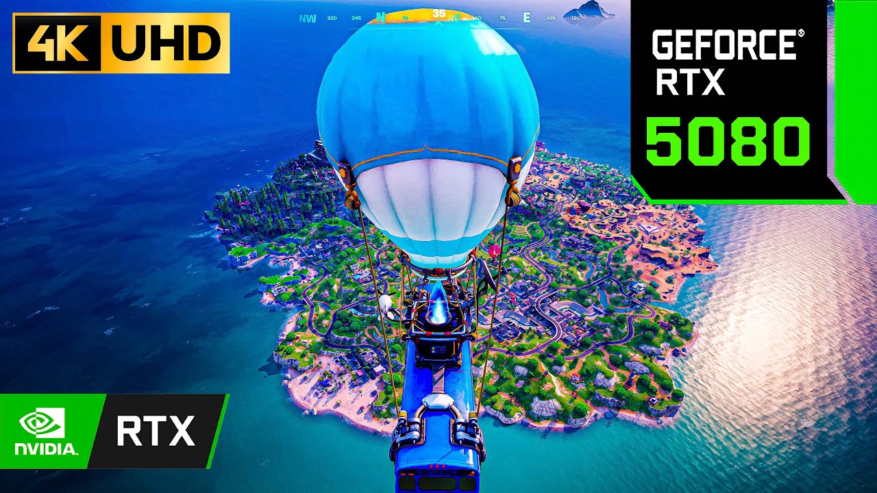 Fortnite : RTX 5080 + 7800X3D ( 4K Maximum Settings RTX ON ) (Chapter 7 Season 1)