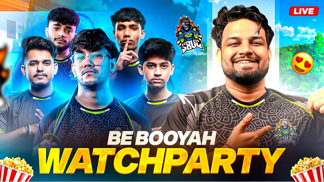 BE BOOYAH WATCHPARTY WITH S8UL ELITE - LAST DAY FOR QUALIFIERS - #ff #tournament #freefirelive