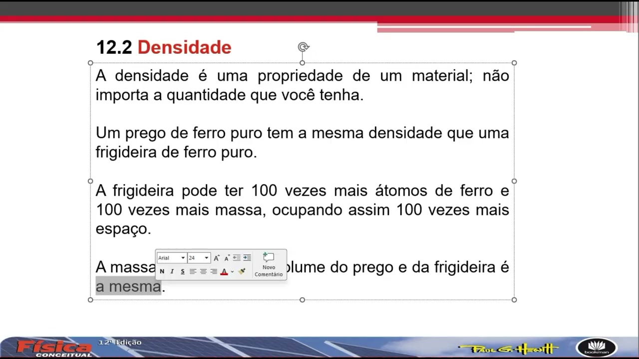 Sólidos - Densidade [258]