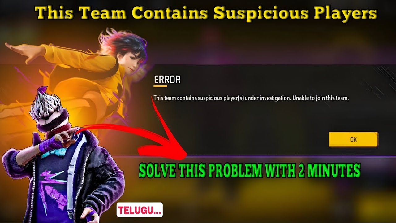 This team contains suspicious players under investigation // unable to join this team