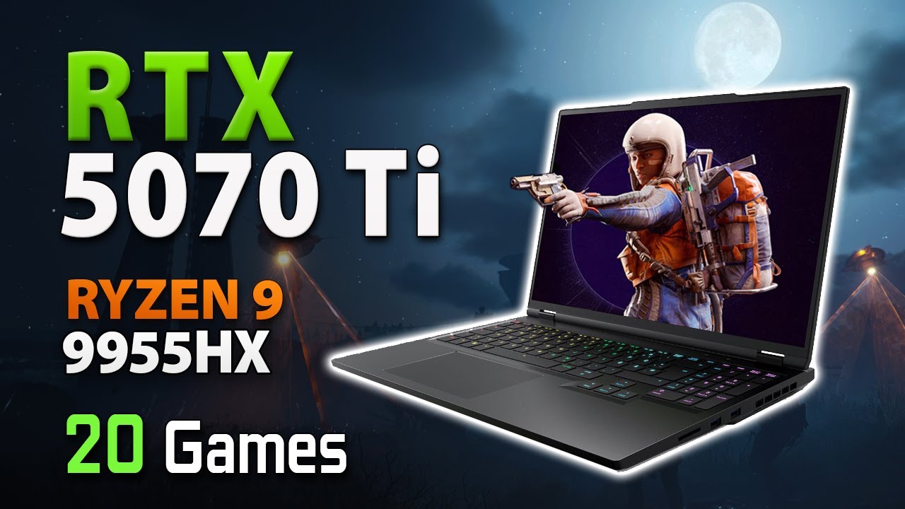 RTX 5070 Ti Laptop + Ryzen 9 9955HX // Test in 20 Games - 2560x1600