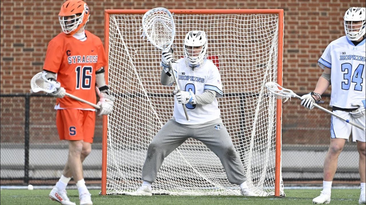 Syracuse vs Hopkins Lacrosse Highlights | 2022 College Lacrosse