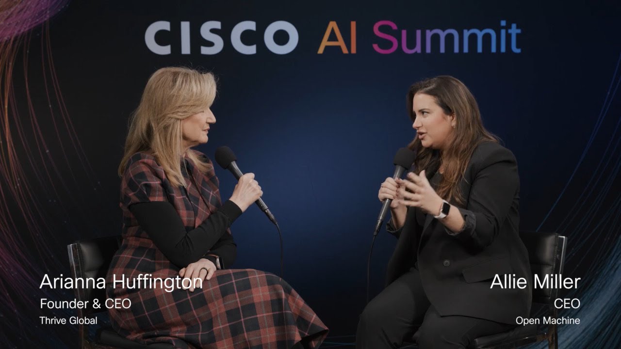 Arianna Huffington on AI for Health and Well-Being | Transforming Wellness Through Technology