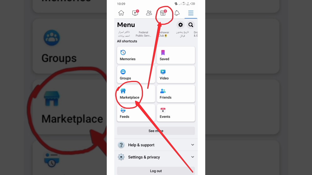 Facebook marketplace not showing up 2023