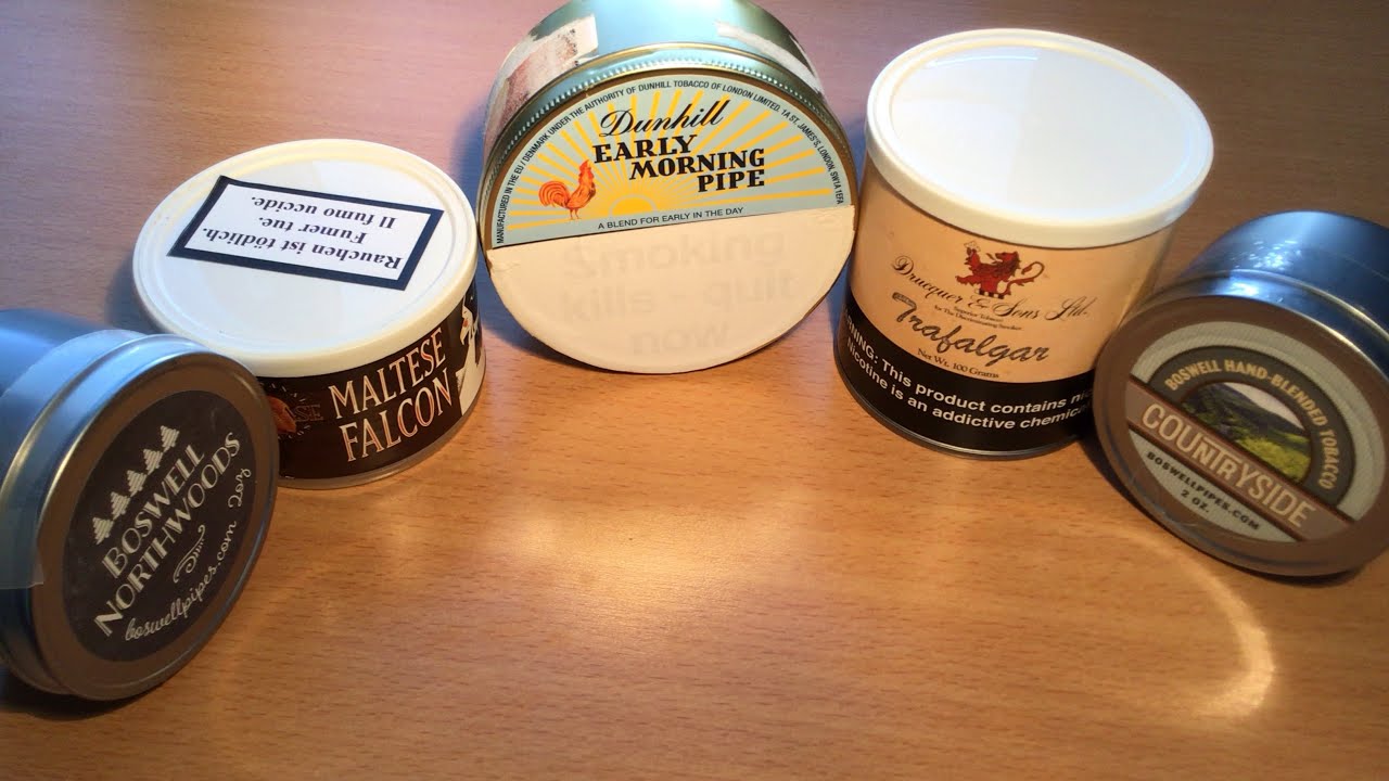 Five English Blends, Mini-Series. 1. Dunhill Early Morning Pipe