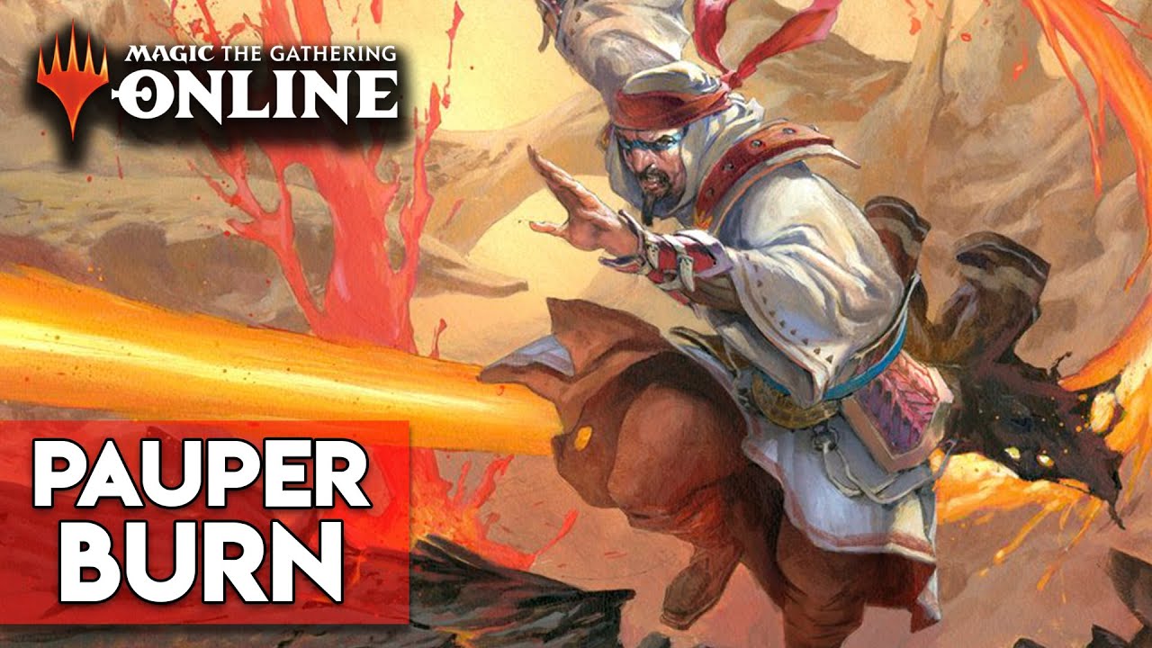 Burning Through A League | PAUPER Burn - Magic the Gathering Online