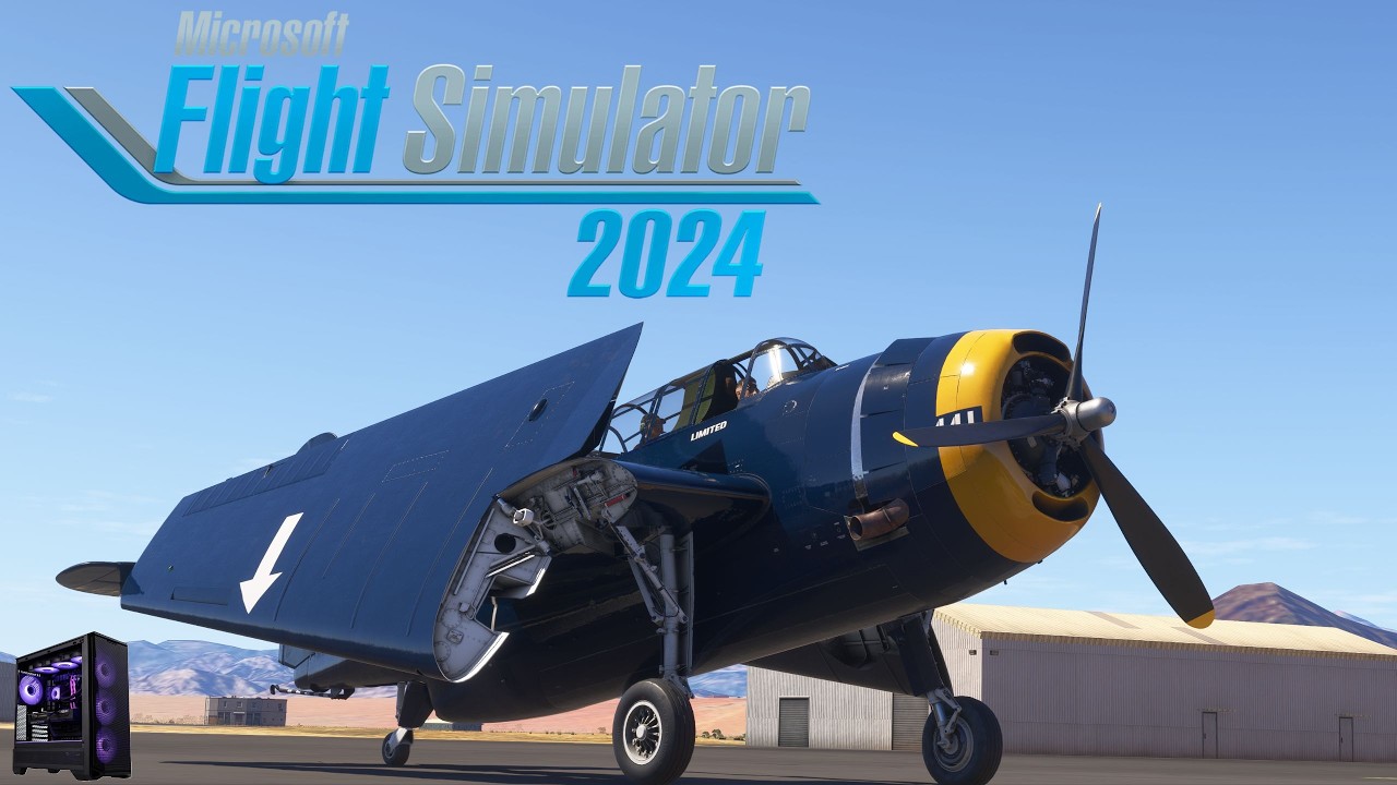 MSFS2024 Orbx Grumman Avenger Quick Flight