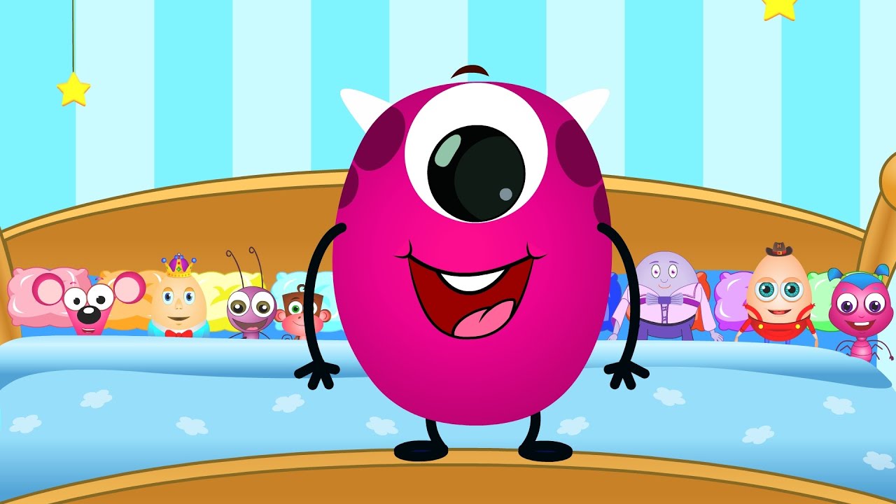 Ten in the bed - Rhymes for Children I Nursery Rhyme Songs for Kids I Kindergarten Song