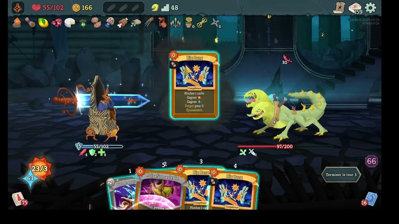 Slay the Spire II - Big bang + clone tag for max forge value.