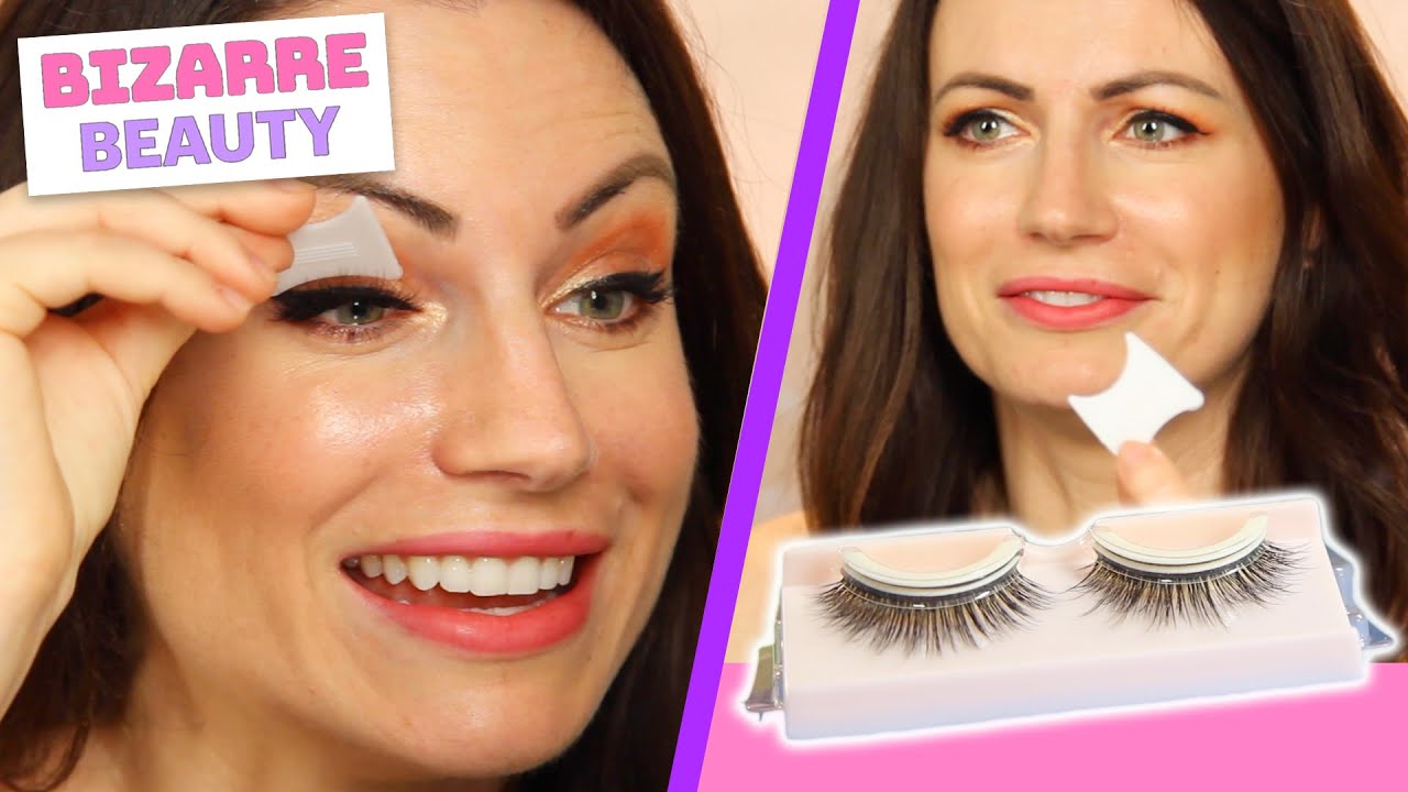 I Try Self-Adhesive Eyelashes • Bizarre Beauty