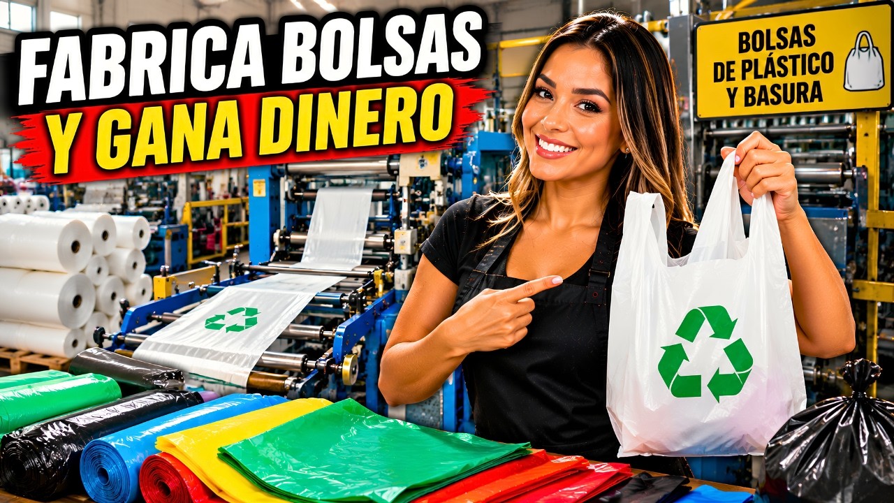 Cómo Montar una Fábrica de Bolsas de Plástico y Bolsas de Basura