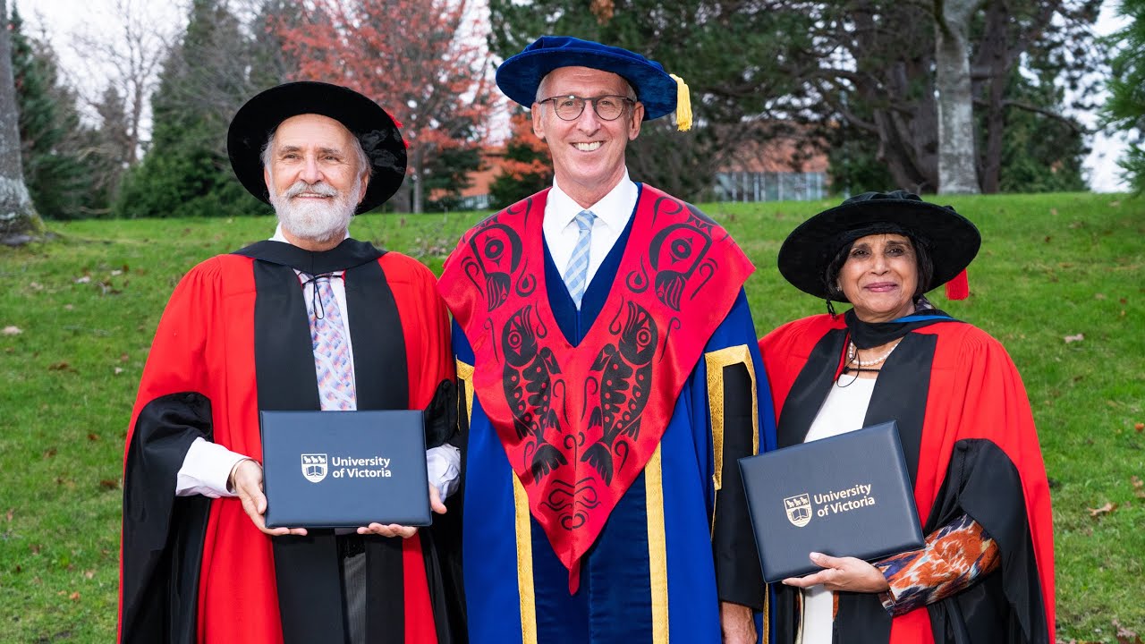 Nature's Path founders Arran & Ratana Stephens receive honorary degrees from University of Victoria