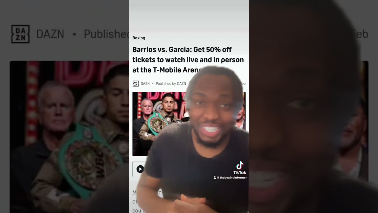Ryan Garcia (EXPOSED) Can’t sell! Tickets on 50% flash Sale?!! 