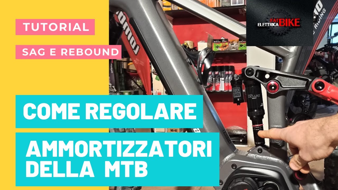 COME REGOLARE AMMORTIZZATORI MTB O E BIKE