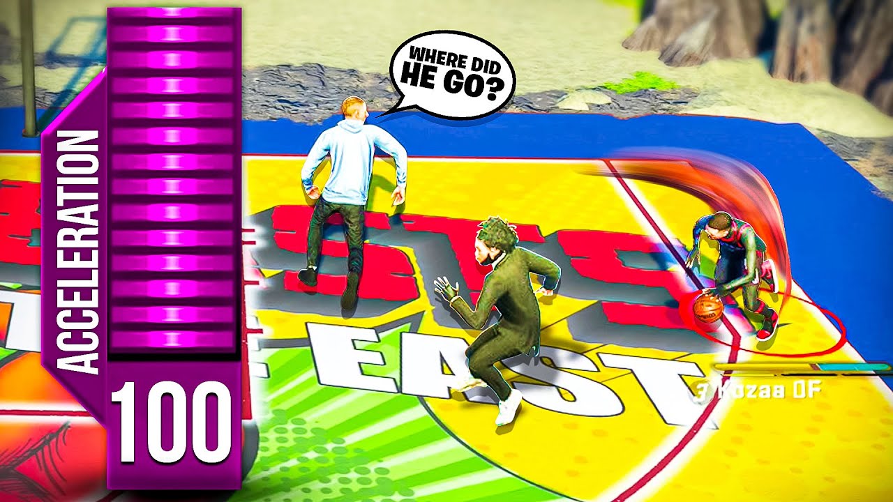 100 ACCELERATION is GAMEBREAKING on NBA 2K23! [MUST WATCH]