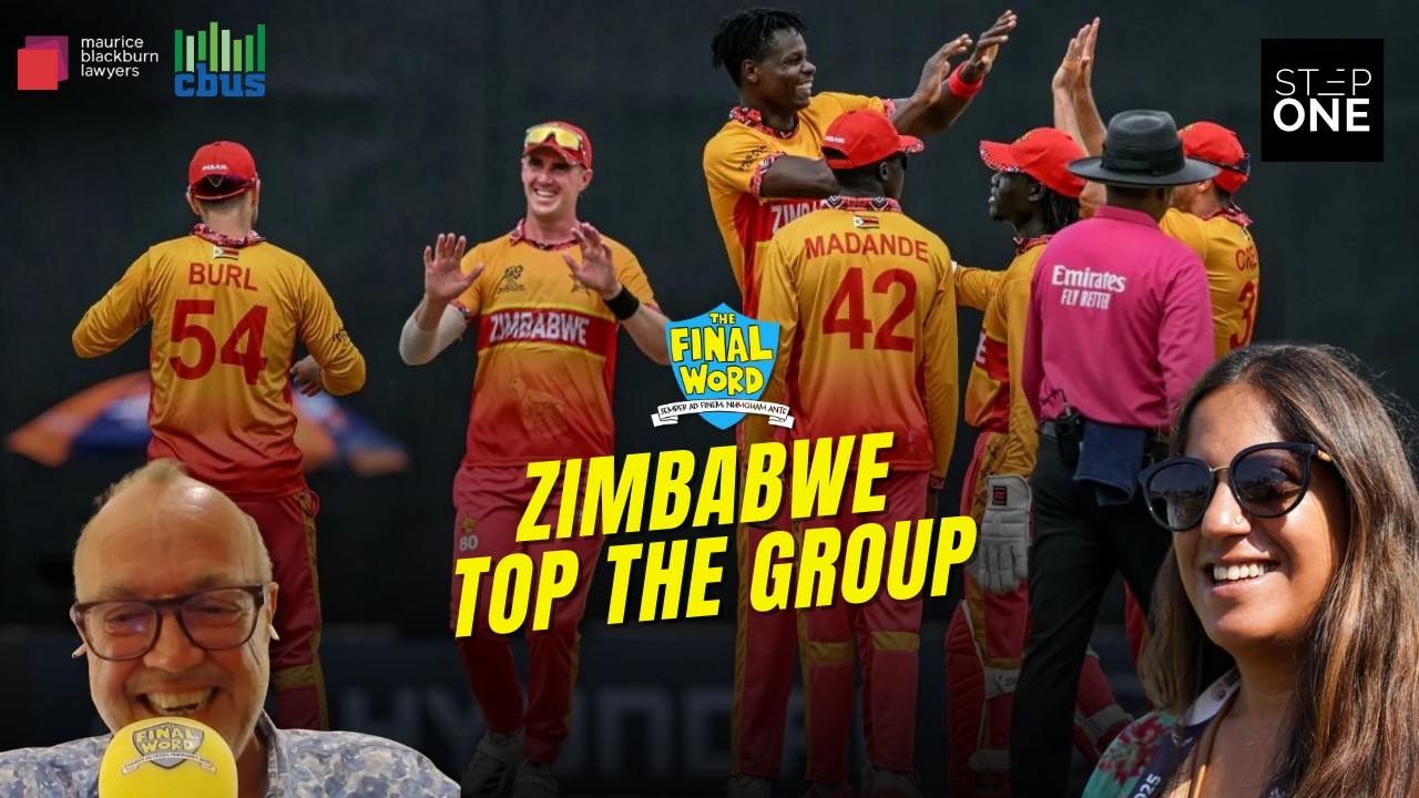 Zimbabwe top the group & Trott's tearful farewell - TFW Daily