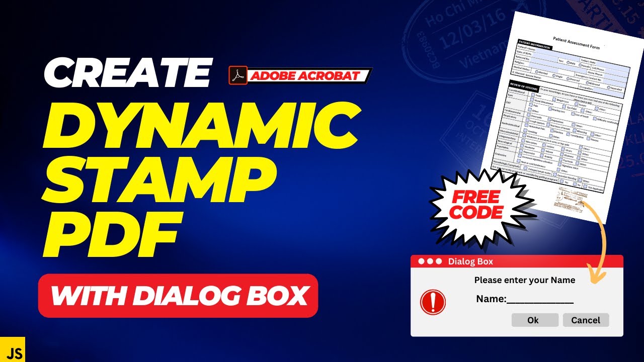 How to Create Dynamic PDF Stamp