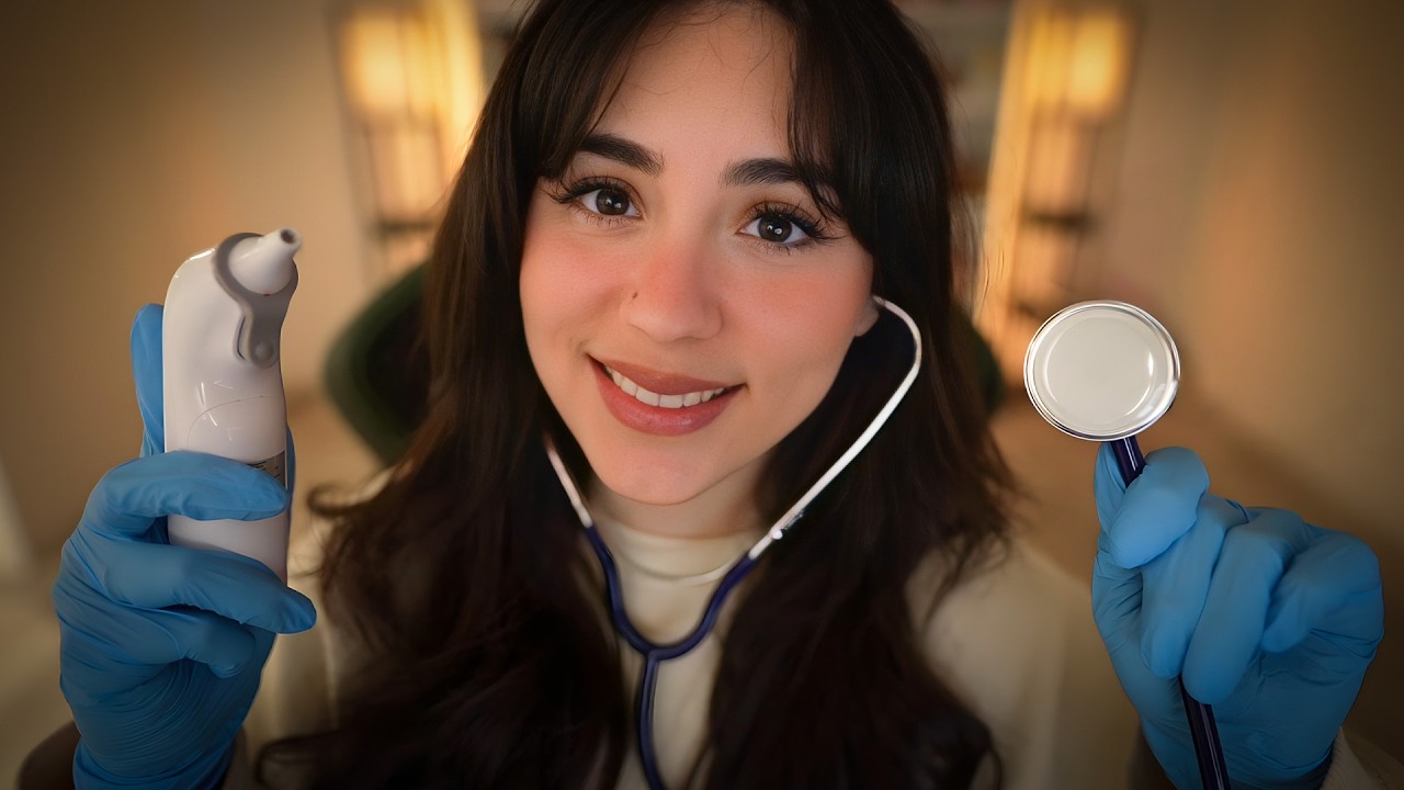 ASMR | Doctor Check Up (Eye Exam, Ear Exam & Hearing Test)