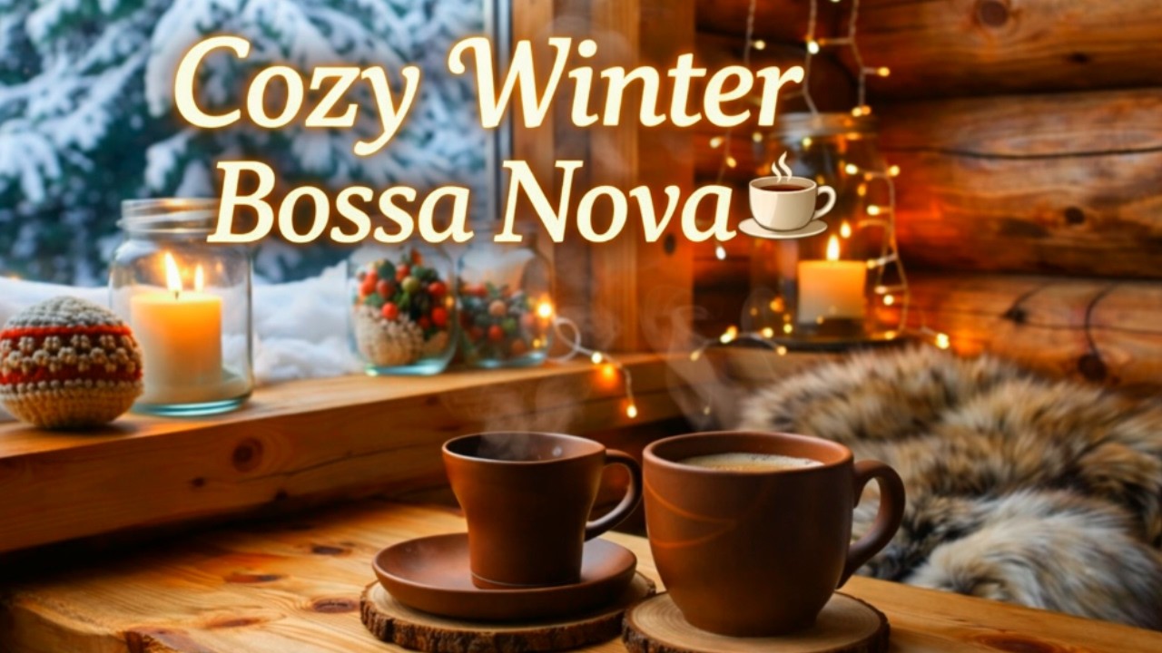 Cozy Winter Bossa Nova ☕ Warm Jazz Instrumental Café Music for Snowy Nights & Relaxing Vibes