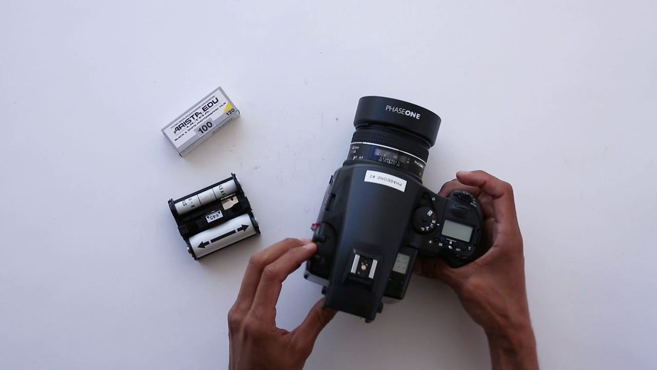 MTSAC - How to load film - Mamyia 645 / Phase One