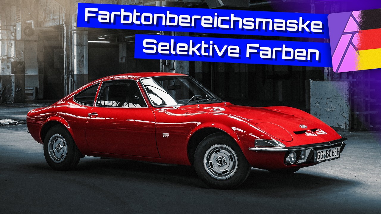 Farbtonbereichsmaske für Selektive Farbauswahl