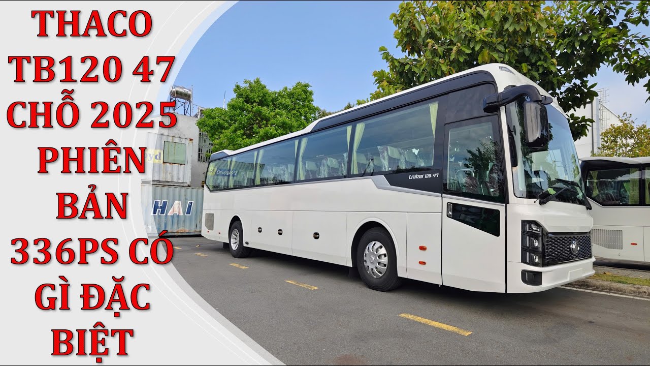 XE BUS THACO CRUIZER 47 CHỖ 2025 ĐỘNG CƠ 336PS CÓ GÌ ĐẶC BIỆT | XE MỚI NHƯNG GIÁ MỀM HƠN XE CŨ
