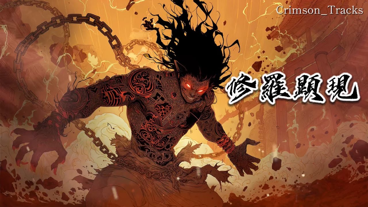 【和風Rock】『修羅顕現』｜Crimson_Tracks