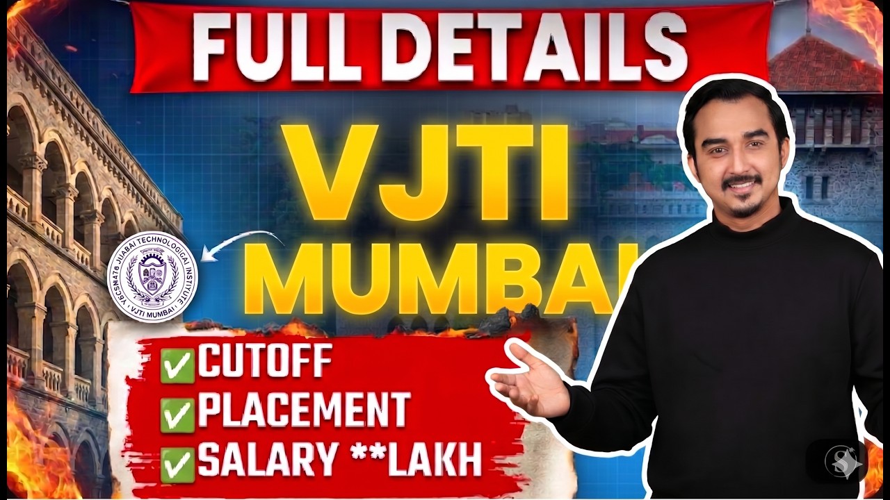 VJTI Mumbai Complete Details | Admission, Cutoff, Campus Life | VJTI Mumbai Review 2026 |VJTI Mumbai