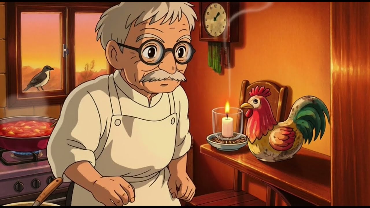 My Grandfather's Kitchen Still Smells Like 4AM | A Brooklyn Love Story | Ghibli Animation