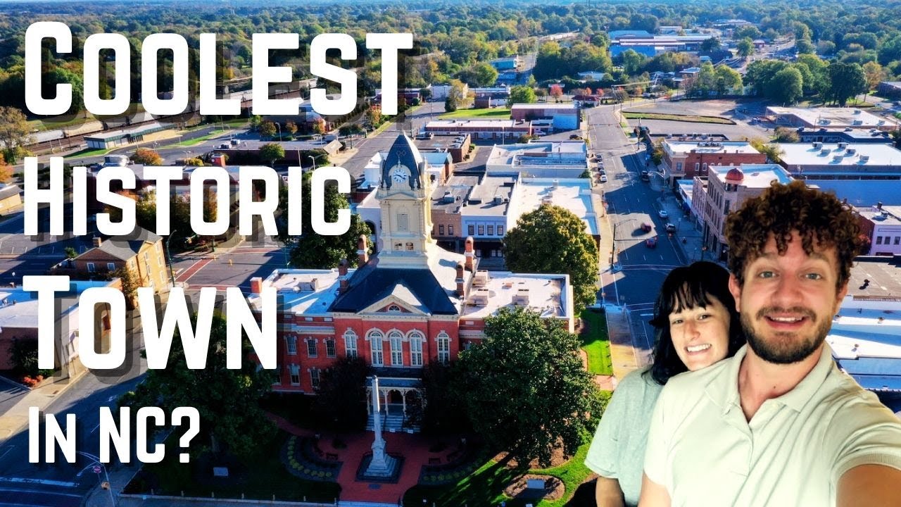 Monroe North Carolina Vlog Tour | Coolest Forgotten Town in NC? | Best Charlotte Suburbs