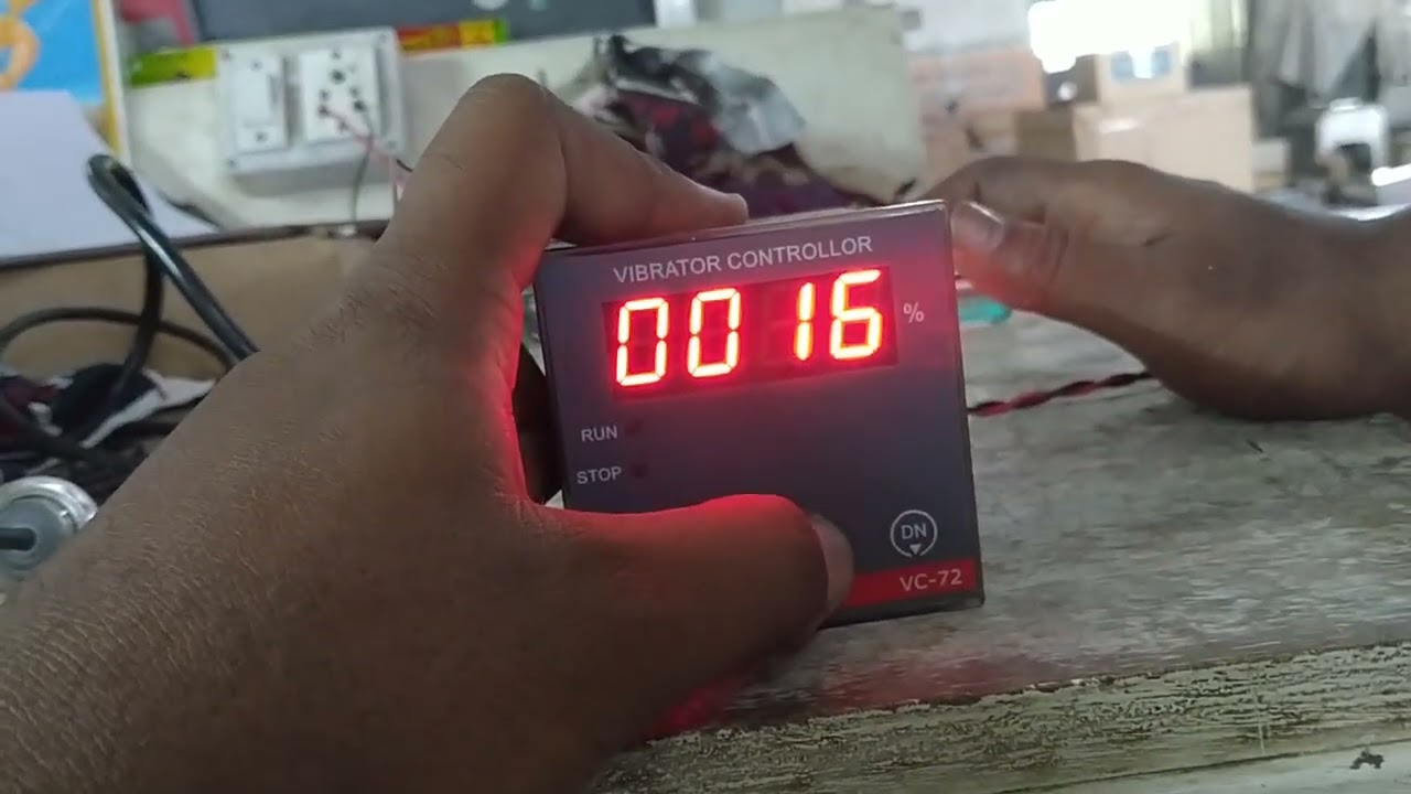 vibrator feeder controller NPN Proximity sensor wiring and settings
